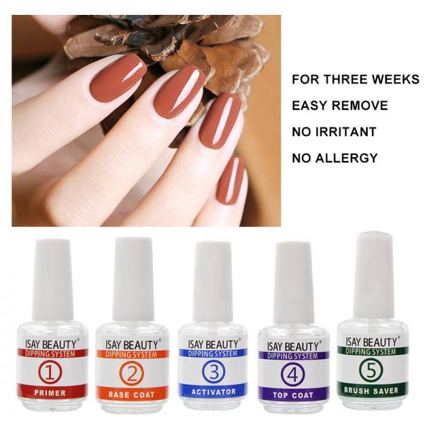 Buy newest nail dip powder nail dipping system lost  lasting esy and simple apply in nail salon at wholesale prices