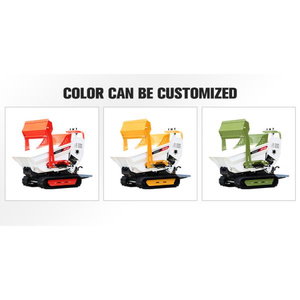 Integrated One Piece Self Loading Mini Dumper Crawler For Earthwork
