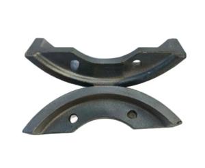 Quality Cast Iron Agricultural Casting Machinery Accessories Rotary Tiller Universal Protective Grinding Plate for sale
