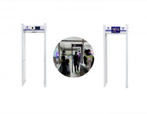 China AC85-264V Thermal Imaging Doorframe Metal Detector Walk Through on sale