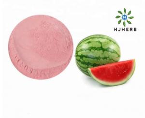 China GMP Certified Water Soluble Fruit Extract Watermelon Juice Powder on sale