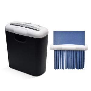 Quality Mini Household Strip-Cut Paper Shredder A4 6 Sheets Office Electric Silent Shredder for sale