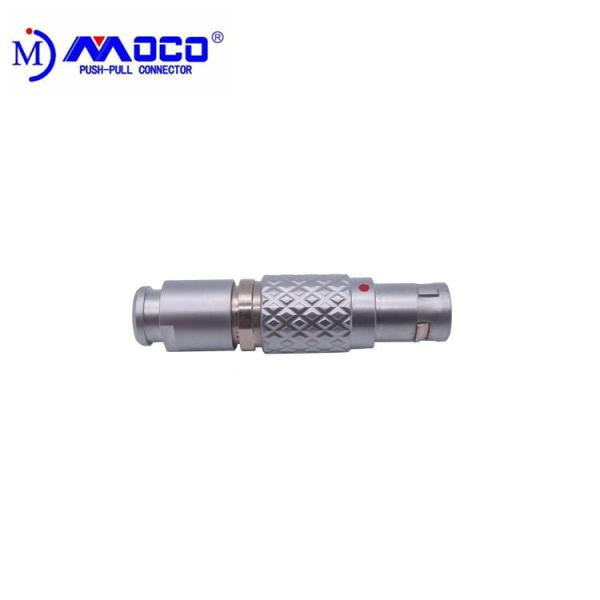 Metal Straight Automotive FGG Circular Push Pull Connectors