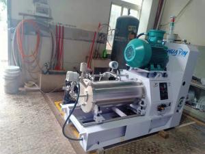 Quality SP50 Volume Grinding Mill Machine 300L Horizontal Wet Bead Milling for sale