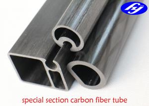 China Special Section Pultruded Carbon Fiber Rod For Outdoor Main Structural Body on sale