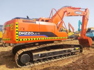 Quality                  Secondhand Crawler Excavator Doosan Dh220LC-7, Used Digger 220, 100% Original Without Any Repair, Used Construction Machine on Sale              for sale