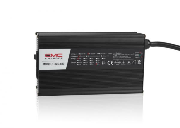 EMC-600 48V10A Aluminum lead acid/ lithium/lifepo4 battery charger with 4 protections function