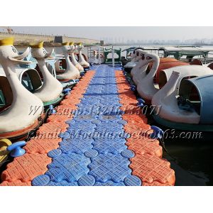plastic floating dock cubes