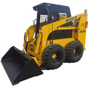 China Versatile Efficient Small Skid Steer Loader With Sweeper JC60 on sale