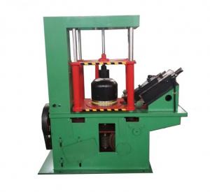China Hydraulic 4kW Trimming And Beading Machine Small LPG Cylinder Production Capacity on sale