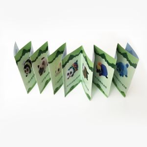 Customized Folded Printing Business Card For Education Instructions