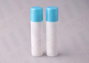 China 17g Customized Color Lip Balm Tubes , Cylinder Empty Lip Balm Container on sale
