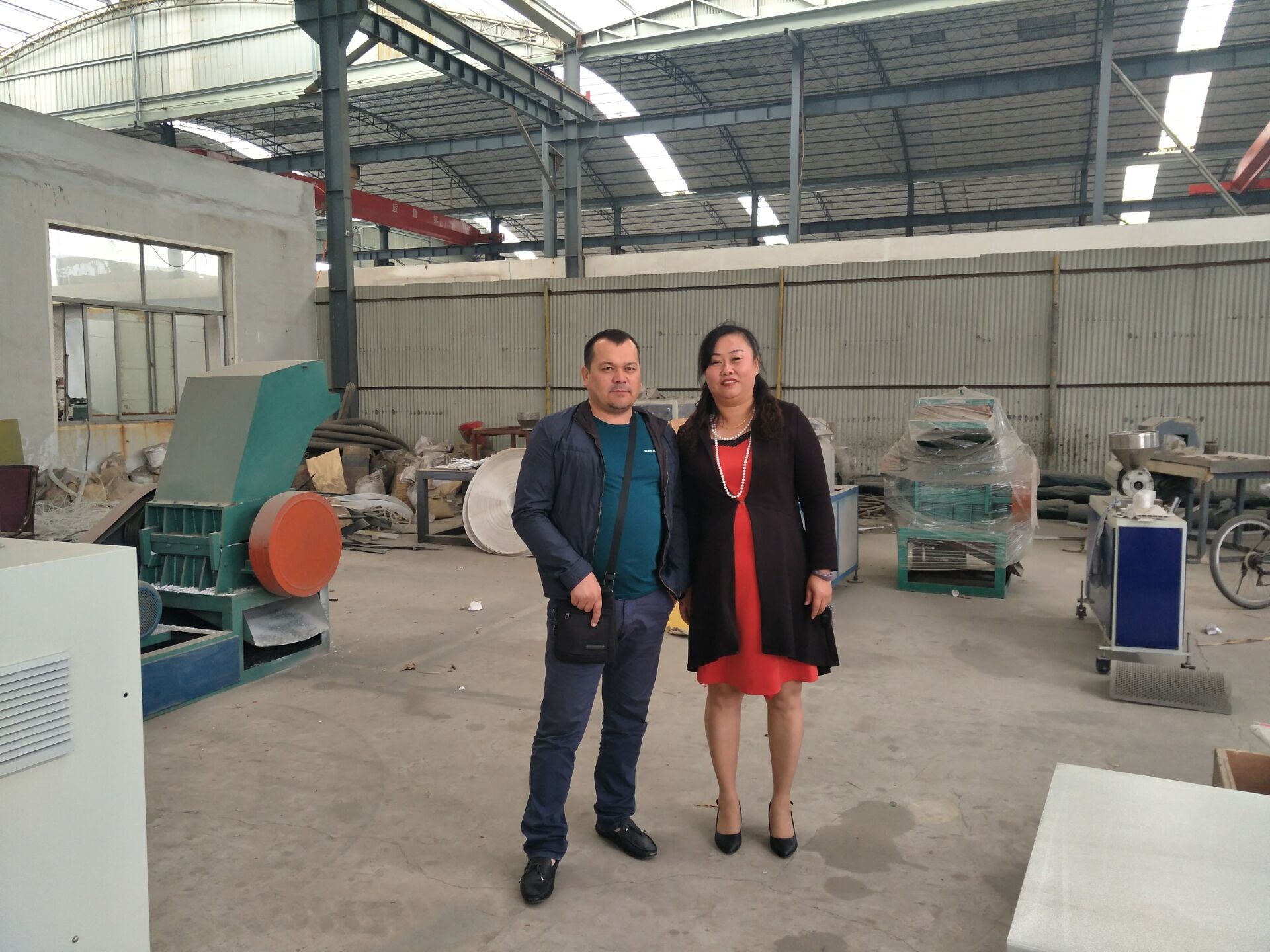 High Efficiency PVC Foam Board Machine , Double Screw Plastic Board Extrusion Line
