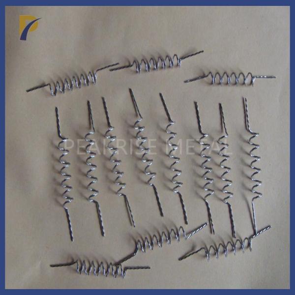 99.95% Tungsten Products Twisting Thoriated Tungsten Wire For Vacuum Coating Tungsten Filament Wire W Heating Wire