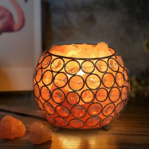 China 15W Dimmable Warm Yellow Rock Salt Lamp Night Light on sale