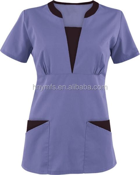 factory custom logo solid color stretch medical nursing scrubs body shaper scurbs pants