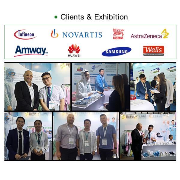 H-003 ESD Microfiber Cleanroom Wet Mop Dust Proof 12x35cm