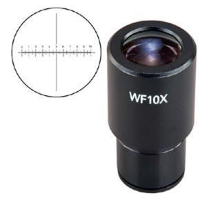 Quality WF10X Wide Field Reticle Industrial Vision Camera Science Microscope Parts for sale