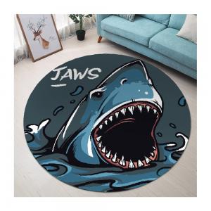 China Colorful New Fish Printing Rug 3d Carpet 3d Rugs For Living Room on sale