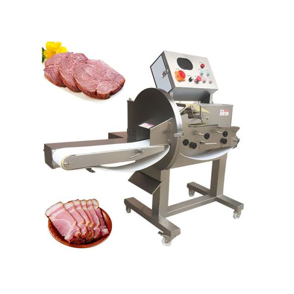 TJ-304B Commercial Double Blades Cooked Meat Slicer For Cutting Roast pork/Tripe/Fat Sausage/Beef