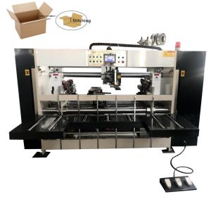 Buy cheap Corrugated Carton Box Stitching Machine For Cardboard 2000mm Size 1.6T from wholesalers