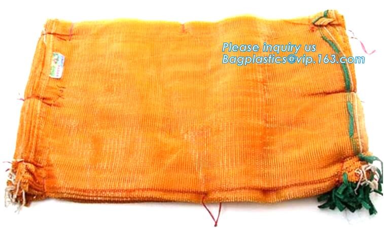 Eco-friendly FDA Certificate Plastic Vegetable Pack Raschel Mesh Bag,pe raschel net bag&pp raschel mesh bag