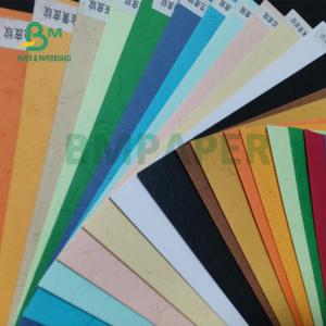 China 180gsm 230gsm Uncoated Embossed Color Cover Paper For Binding 70 x 100cm on sale