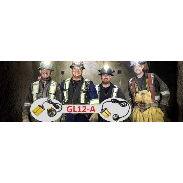 IP68 25000lux LED Mining Lights Anti Explosive 348lum 10.4Ah SAMSUNG Battery