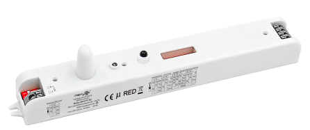 130lm/w CRI 80 3CCT Selectable LED Tube Light Black Finish for Indoor Office Lighting