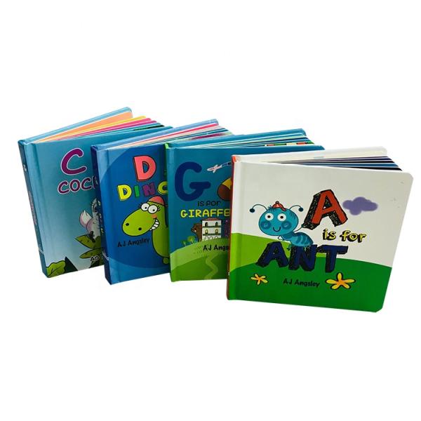 Reusable Hardbound CMYK Color Cardboard Book Printing