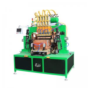 China Custom Stainless Steel Wire Basket Production Line Large Metal Basket Spot Welding Machine on sale