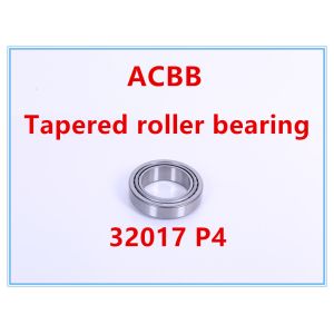 Quality 32017 P4 Tapered Roller Bearing 2500RPM-3000RPM for sale