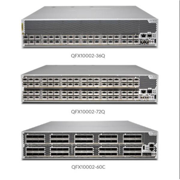 2U 100GbE Juniper Networks Routers QFX10002-60C QFX10002-72Q QFX10002-36Q