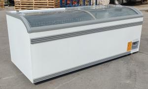 China Supermarket Commercial R290 Glass Sliding Door Chest Freezer Frost Free on sale