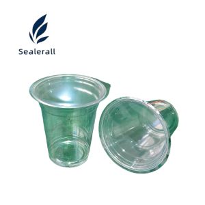 Buy cheap Fully Automatic Rotary Cup Sealing Machine with 1000-1200 cups/hour Output, 304 from wholesalers