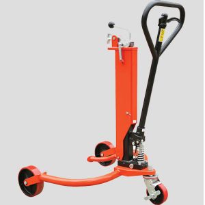 Quality Hydraulic buckle oil drum handling vehicle for sale