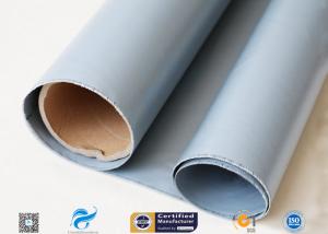 Quality Expansion Joint 3732 silicone rubber coated fiberglass fabric Grey Blue 350gsm 580gsm for sale