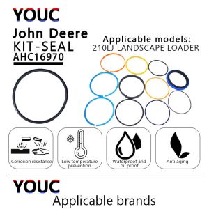 Construction Works Oil Seal Set Loader Seal Kit AHC16970 For Customer Requiremen