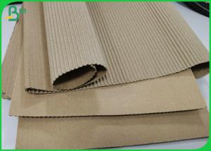 China Wave E - Fluting Single Face Corrugated Packaging Carton Board Sheet on sale