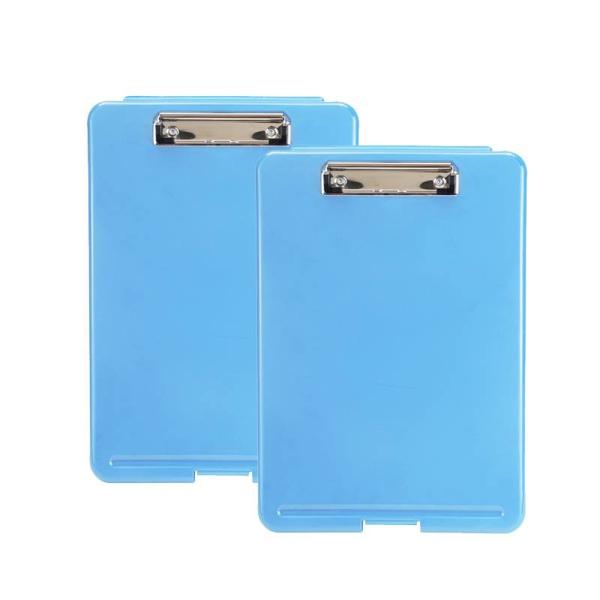 Writable Plastic A4 Document Box Transparent Storage Box Silk Printed 24x35cm