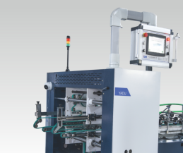 380V 50Hz Industrial Automatic Folder Gluer Machine 300m / Min Speed