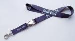 Heat Transfer Print Fashion Neck Strap Lanyard For Exhibition , 100 Polyester