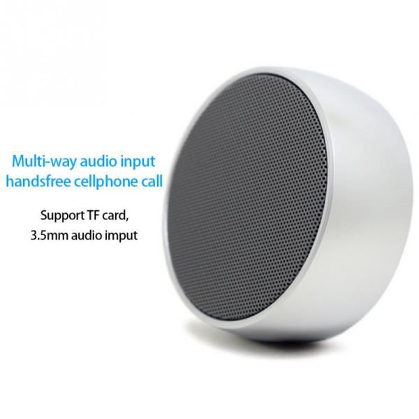 Producentre 2000MAh rechargeable stereo BT Speaker with portable power source so support TF card and U disk