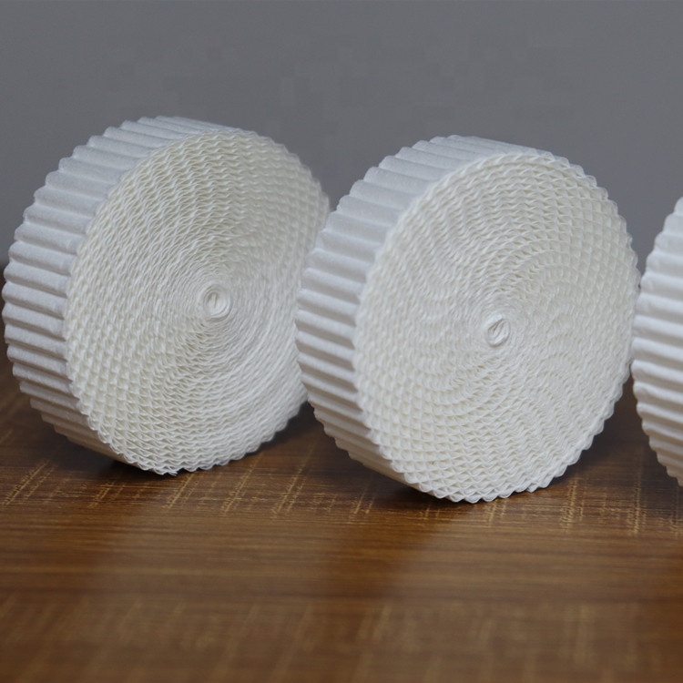 Cotton HME Filter Paper For Heat And Moisture Exchanger L16mm x L100m