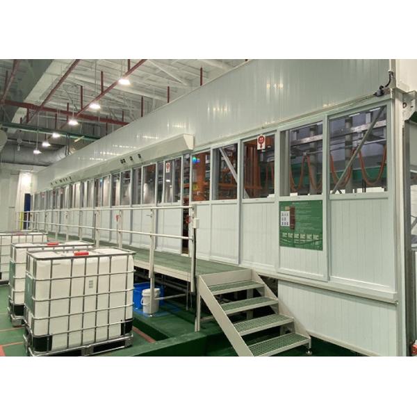 Automatic Copper Plating Line Barrel Plating Style PCB Electroplating Machinery