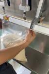 13BPM Double Chute Bag Sealing Machine With Vaccum Function