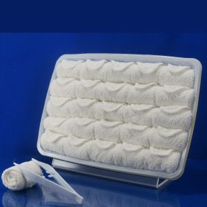 Quality Unisex Square 25cm Airline Plain Towel for sale