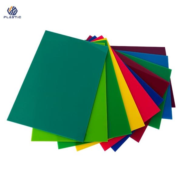 100% PMMA Color Acrylic Sheet A Glade For Sign And Advertisement Materials