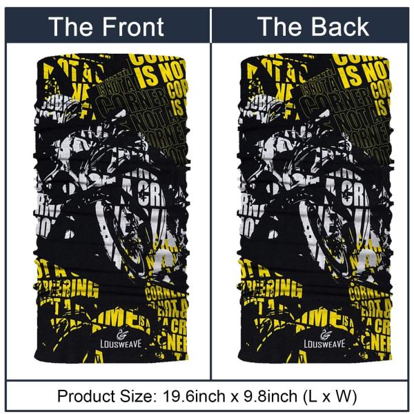 Cute Puppy Printed Logo Custom Face Shields Bandanas