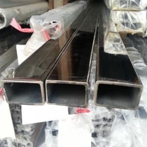 Quality Bright Surface 201 304 Stainless Steel Square Tube Pipe 10*10 - 50*50mm in 6m Length SS Square Pipe for sale